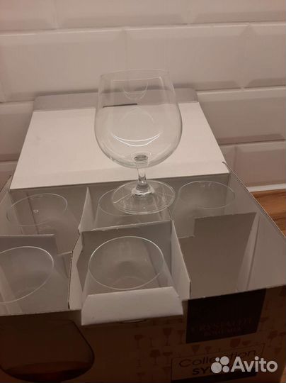 Бокалы Crystalite Bohemia для коньяка