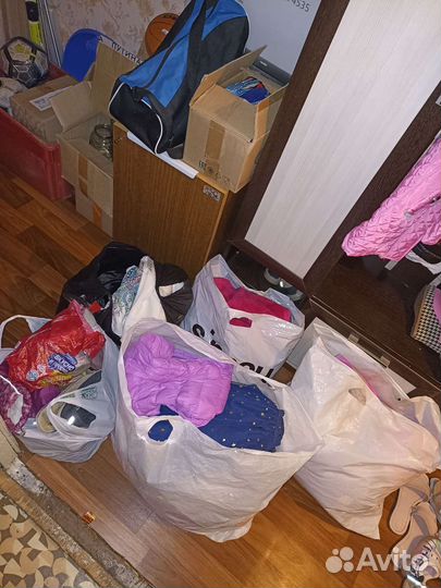 Вещи пакетом на девочку