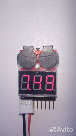 Вольтметер-тестер для батарей