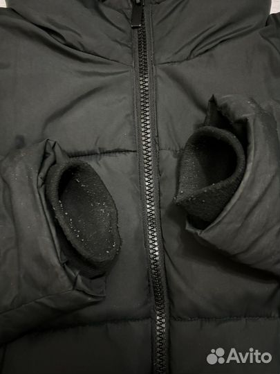 Длинный пуховик мужской S