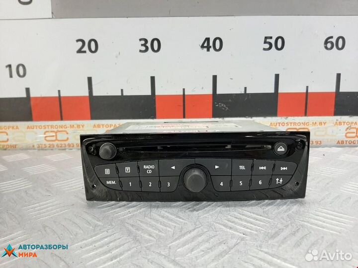 Магнитола Renault Clio 2 2-й рест. 2012