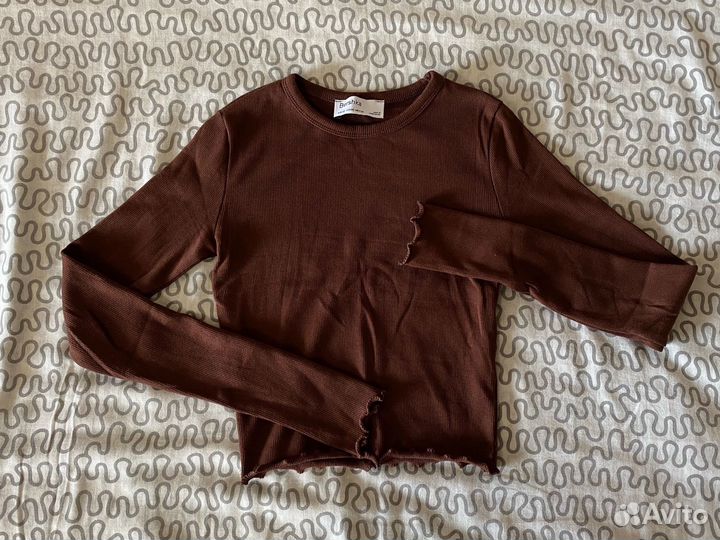 Укороченный лонгслив