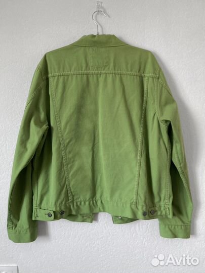 Зеленая джинсовая куртка Engbers, L