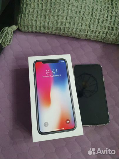 Телефон iPhone X 256гб
