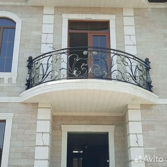 Перила художественной ковки