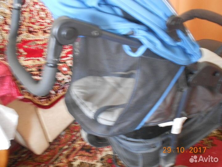 Коляска от рождения до 3-х лет +2 конмб.на овчине