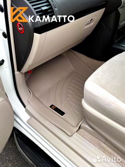 Ковры в салон Kamatto 3D Toyota Land Cruiser Prado