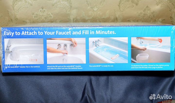 Резервуар для воды на случай чс до 100 галлонов