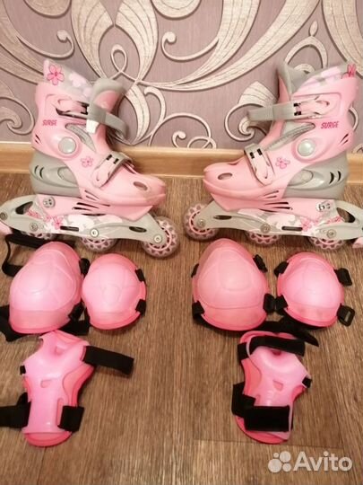 Детские ролики и защита