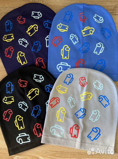 Новые детские шапки р.48-52