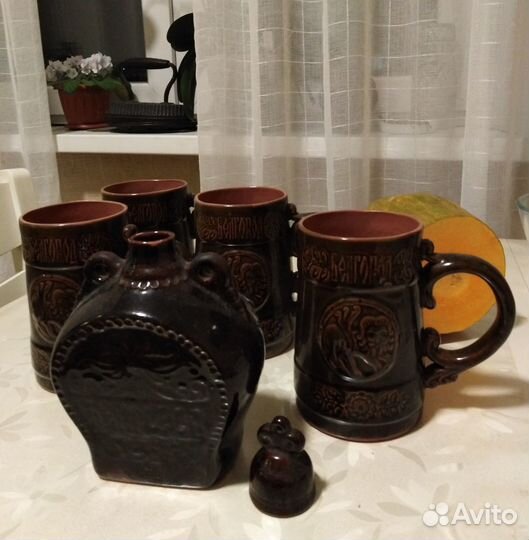 Керамический набор посуды