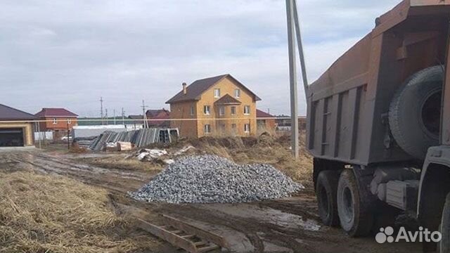 Щебень и гравий для отсыпки дорог и дорожек