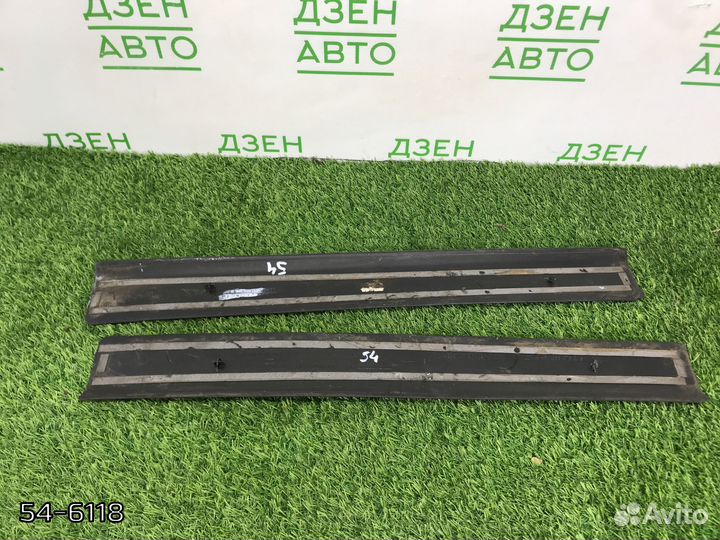 Накладка на порог S-line Audi A6 C6