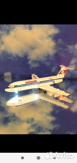 Модели самолётов Bac1-11иFokker100.Уникальные