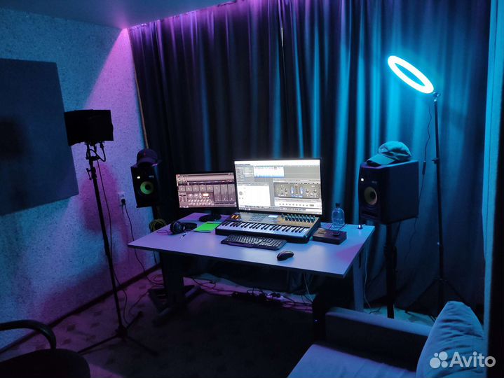 Домашняя студия звукозаписи,сведение треков,биты