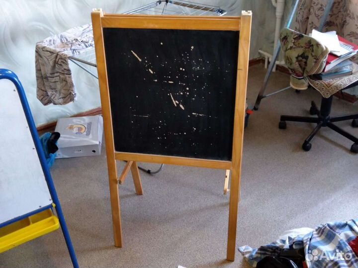 Мольберт для рисования детский двухсторонний
