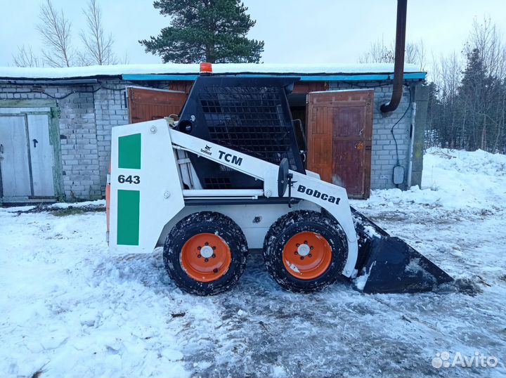 Мини-погрузчик Bobcat 643, 2008