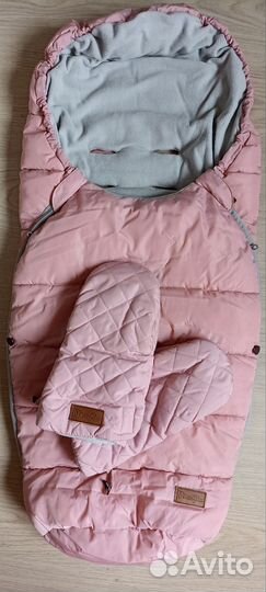 Конверт в коляску Mansita и муфта для рук