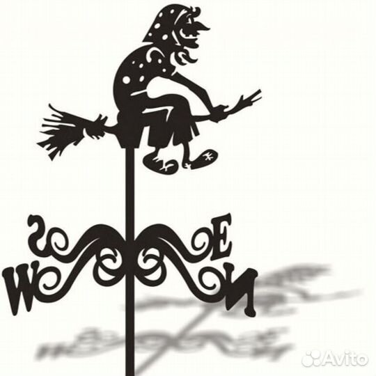 Указатель направления ветра на крышу