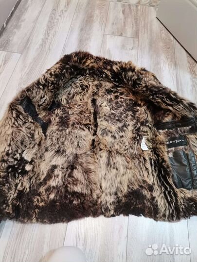 Кожаная куртка зимняя мужская