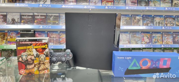 PS3 Slim 320Gb + игры - обмен - Игровой магазин