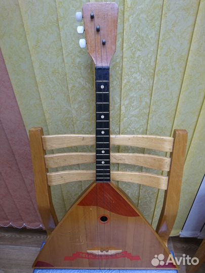 Балалайка «Москва 80» СССР с чехлом
