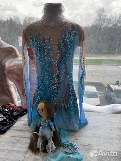 Платье для выступлений фигурное катание