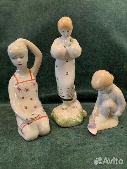Фарфоровые статуэтки Сысерть периода СССР