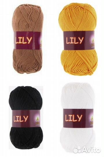 Пряжа vita cotton lily. Новая