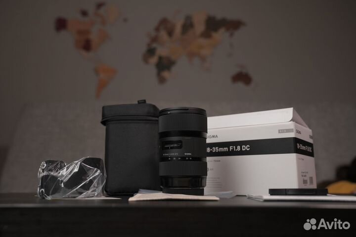 Как новый Sigma 18-35mm f/1.8 DC Canon EF