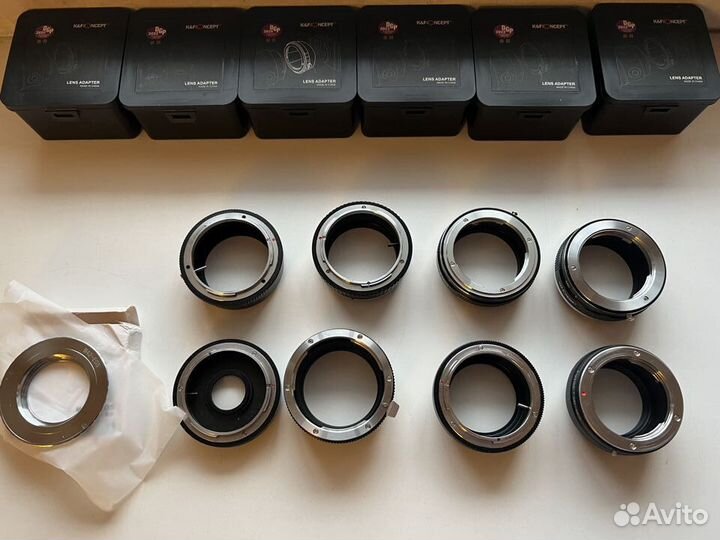 Переходники адаптеры для L-mount Canon и Sony E