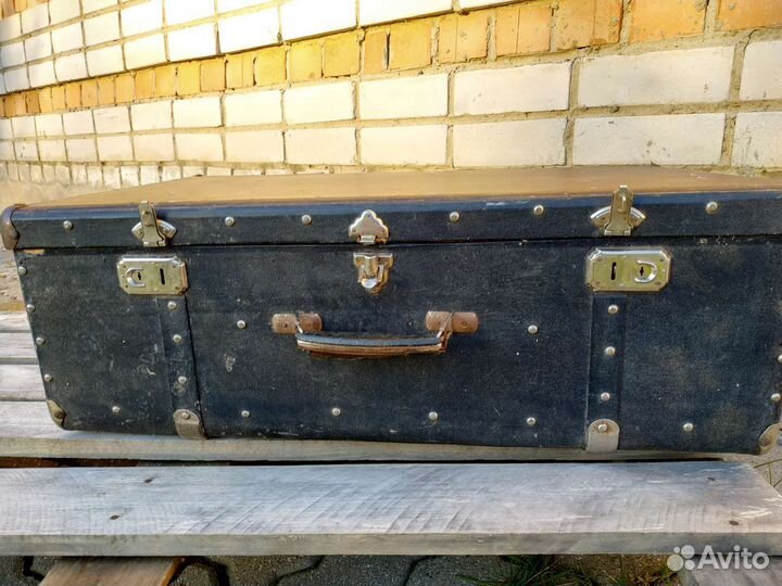 Чемодан ретро винтаж