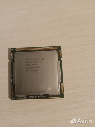 Процессор i5-661