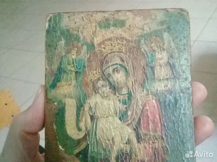 Старая икона Пресвятая Богородица
