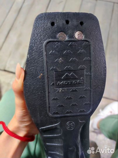 Лыжные ботинки 36р