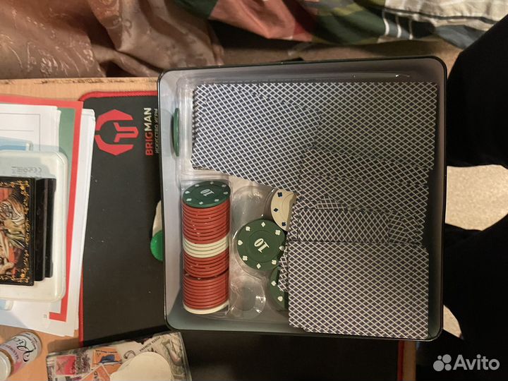 Покерный набор 100 фишек