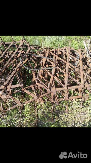 Семяочеститель, бороны со сцепкой