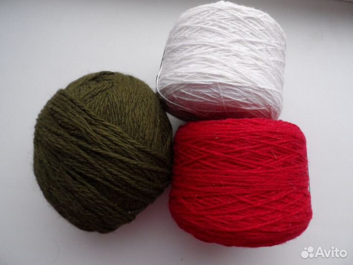Нитки вязальные. Пряжа