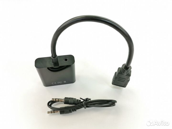 Адаптер Hdmi - VGA +Аудио кабель Новый