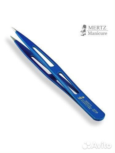Новый точечный пинцет для ресниц Mertz (Германия)