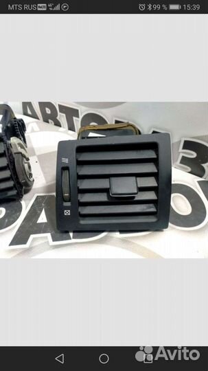 Воздуховоды печки салона