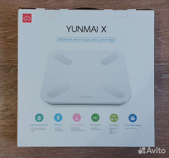 Умные напольные весы Xiaomi yunmai X M1825