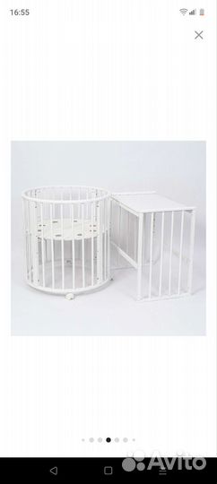 Детская кроватка трансформер 8 в 1