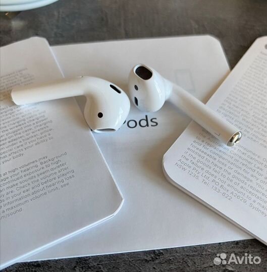 Беспроводные наушники apple airpods 2