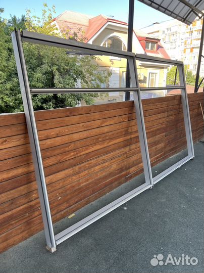 Алюминиевые окна бу