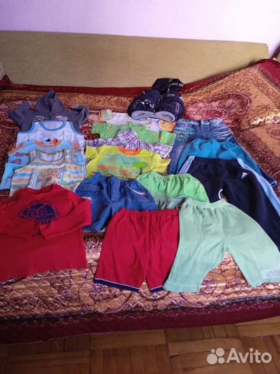 Детские вещи пакетом на мальчика 2-3года