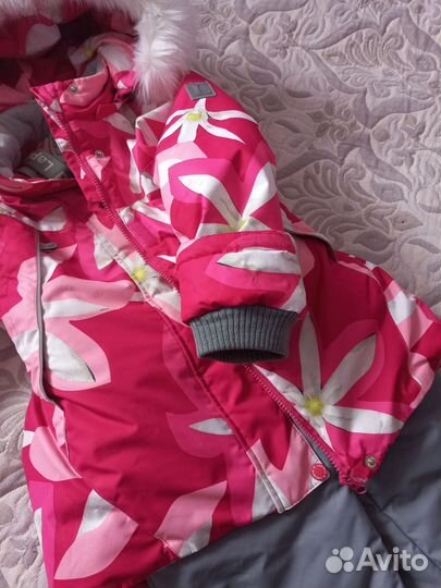 Зимний костюм для девочки 122