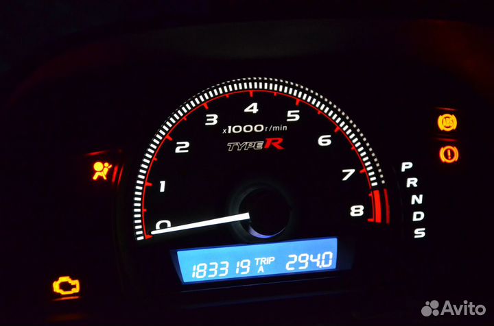 Шкала тахометра Type-R FD для Honda Civic 8 4D