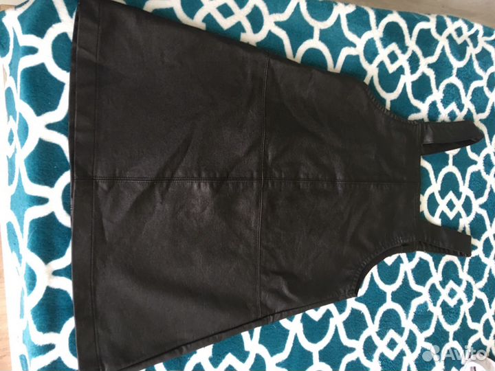 Сарафан из кожи для девочки 9-10лет