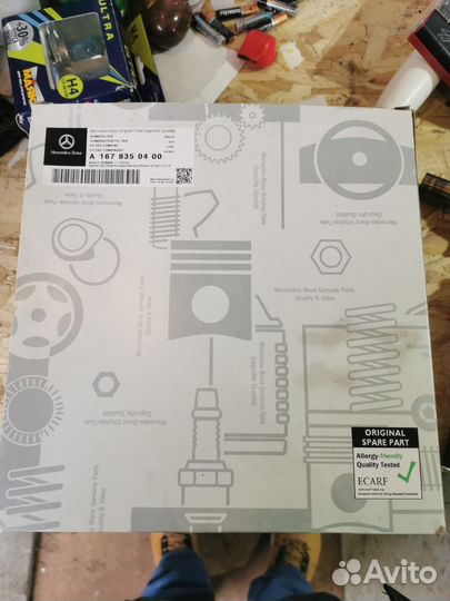 Фильтр салонный угольный Mercedes-Benz